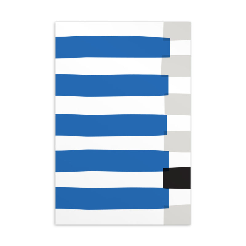 BLUE STRIPE Art Card