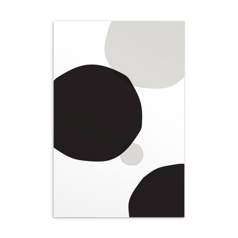 BLACK CIRCLES Art Card
