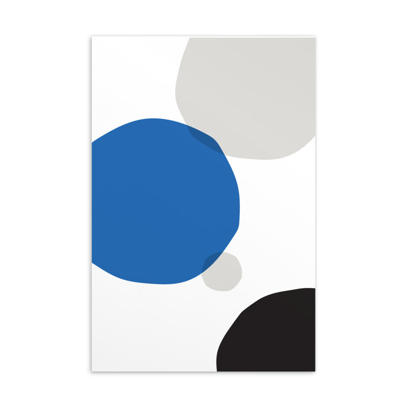 BLUE CIRCLES Art Card