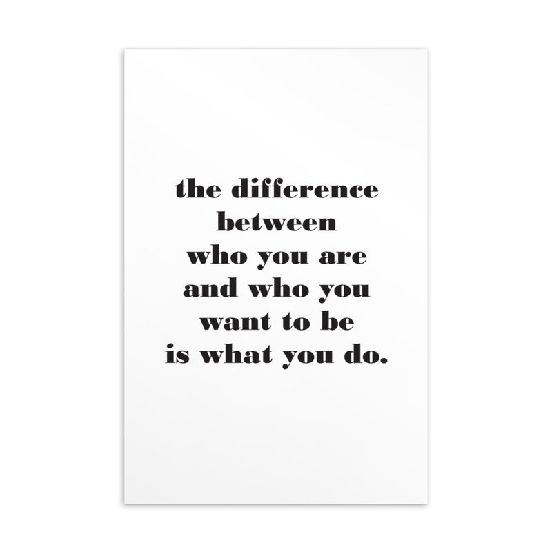 THE DIFFERENCE Art Card