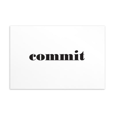 COMMIT Art Card