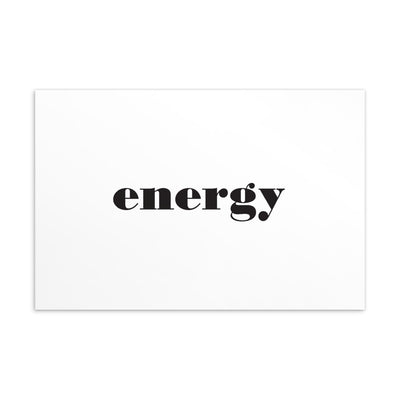 ENERGY Art Card