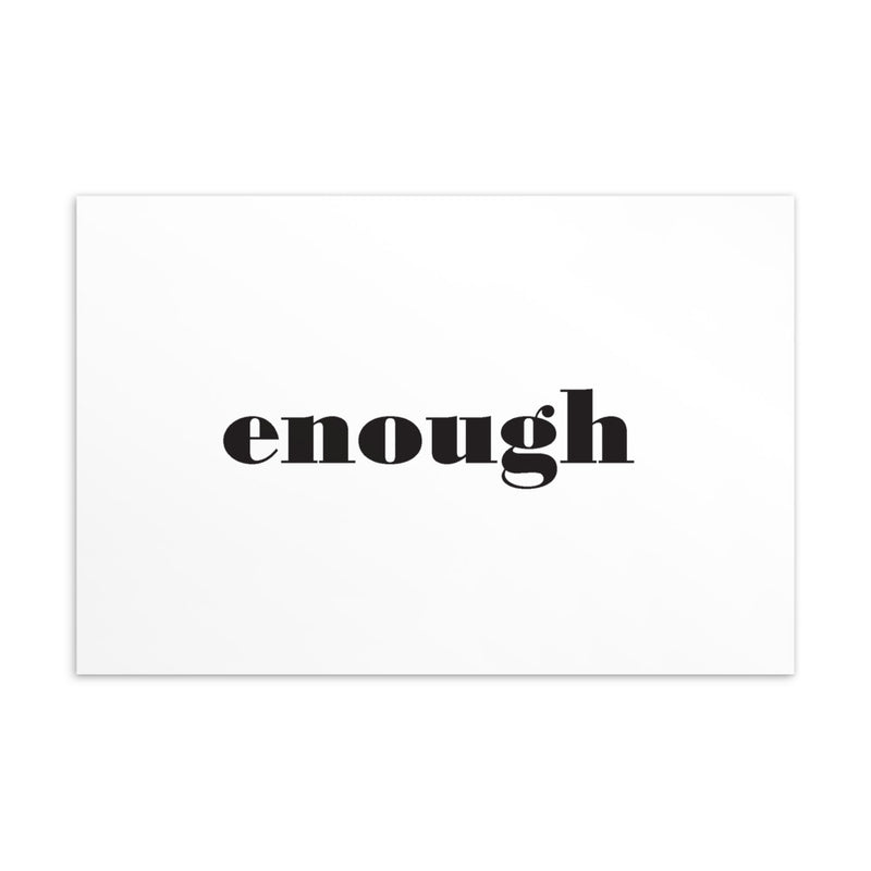 ENOUGH Art Card