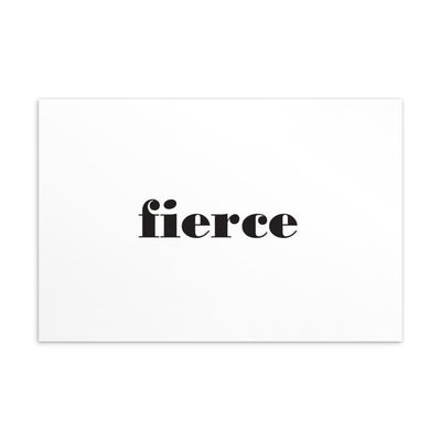 FIERCE Art Card