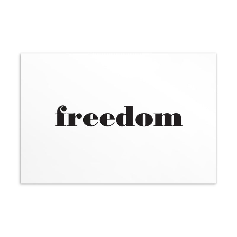 FREEDOM Art Card