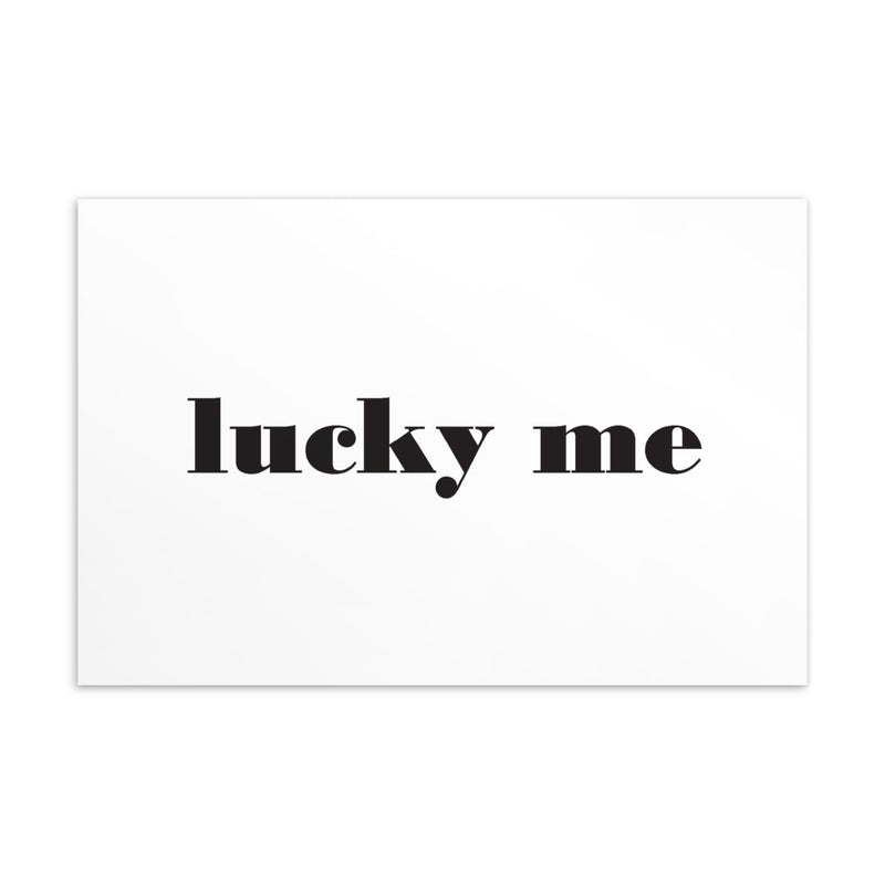 LUCKY ME Art Card