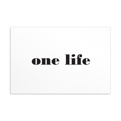 ONE LIFE Art Card