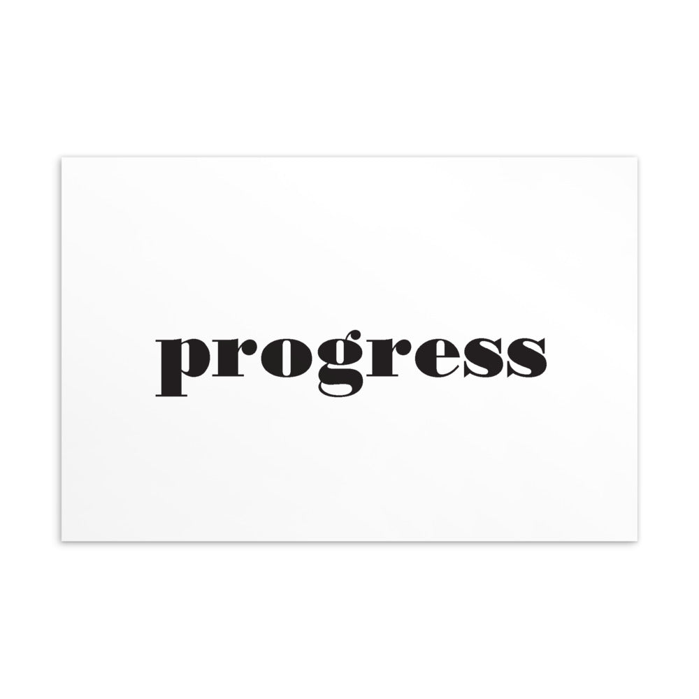 Project Progress Postcards PROGRESS Art Card – Dream Life
