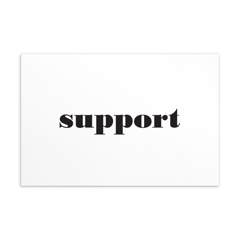 SUPPORT Art Card