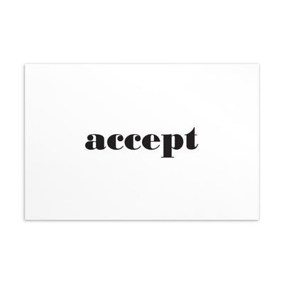 ACCEPT Art Card