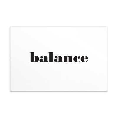 BALANCE Art Card