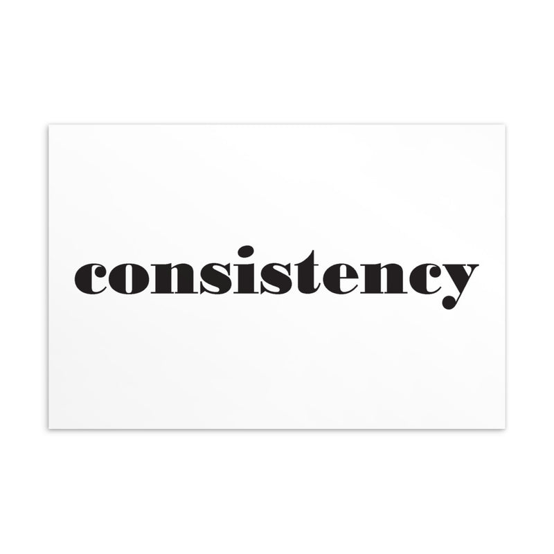 CONSISTENCY Art Card