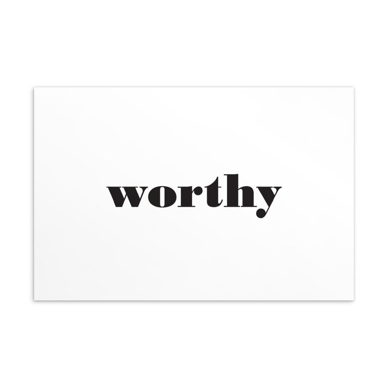 WORTHY Art Card