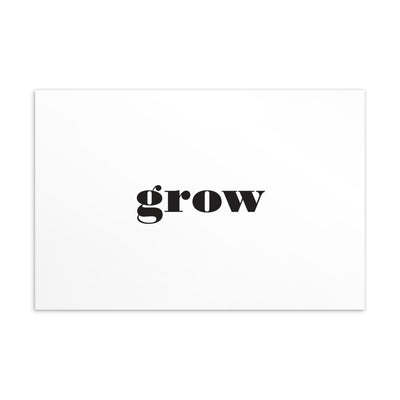 GROW Art Card