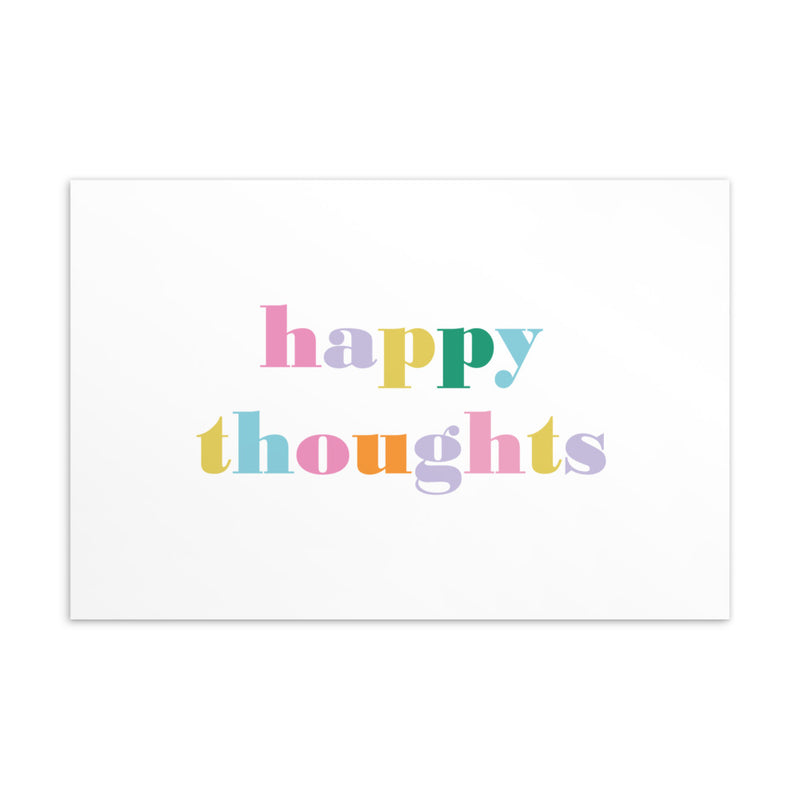HAPPY THOUGHTS Art Card