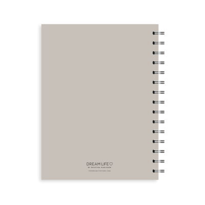 A5 Spiral Journal - Walking - Grey