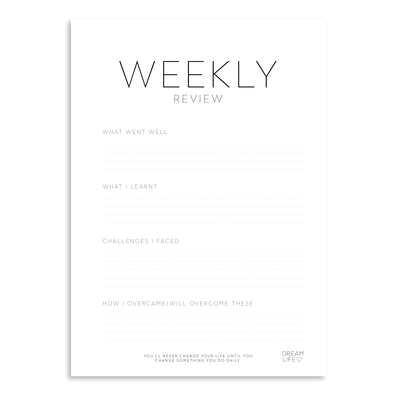 WEEKLY REVIEW Downloadable PDF