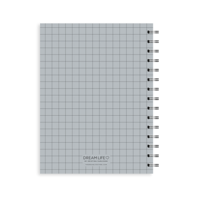 A5 Spiral Planner Undated - Grey