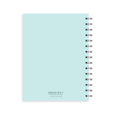 A5 Spiral Planner Undated - Weekly Planner - Mint