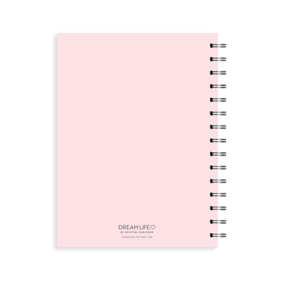 A5 Spiral Planner Undated - Weekly Planner - Pink