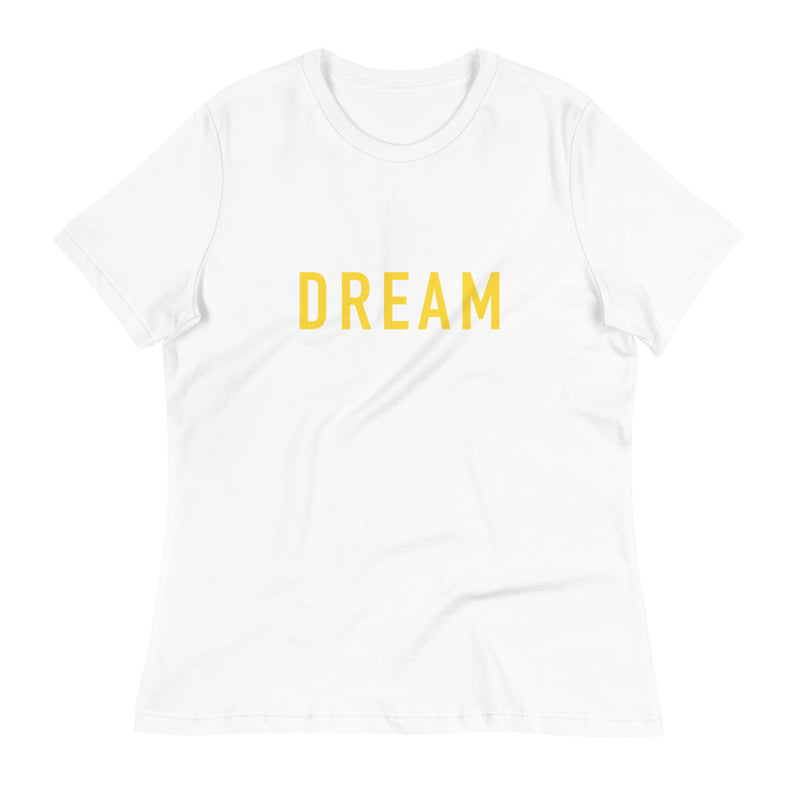 DREAM T-Shirt, yellow print