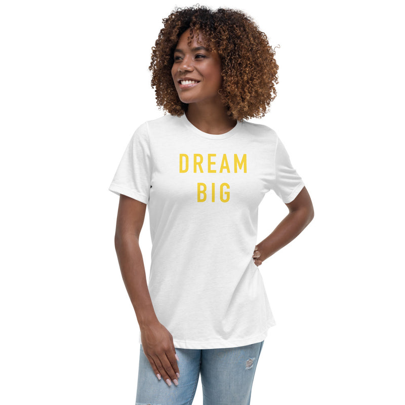 DREAM BIG T-Shirt, yellow print
